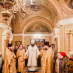 Епископ Бронницкий Парамон совершил Божественную литургию в храме свт. Николая Мирликийского в Зеленограде