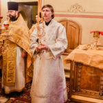 Епископ Бронницкий Парамон совершил Божественную литургию в храме свт. Николая Мирликийского в Зеленограде