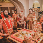 Божественная Литургия в храме Новомучеников и Исповедников Российских в Строгине